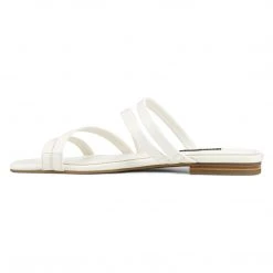 Nine West Sean Flat Slide Sandals 5 Nine West Sean Flat Slide Sandals