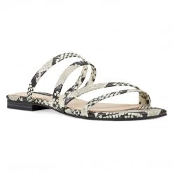 Nine West Sean Flat Slide Sandals Mules & Slides