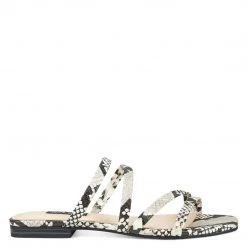 Nine West Sean Flat Slide Sandals Mules & Slides