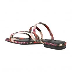 Nine West Sean Flat Slide Sandals Color Pop