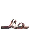 Nine West Sean Flat Slide Sandals Color Pop