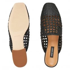 Nine West Shanie Woven Casual Mules Mules & Slides
