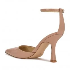 Nine West Shaply Pointy Toe Ankle Strap Pumps