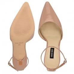 Nine West Shaply Pointy Toe Ankle Strap Pumps