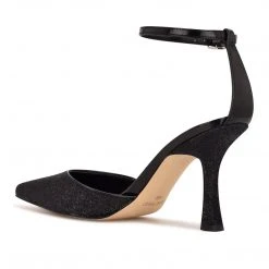 Nine West Shaply Pointy Toe Ankle Strap Pumps Heel Appeal