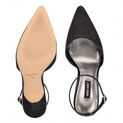 Nine West Shaply Pointy Toe Ankle Strap Pumps Heel Appeal