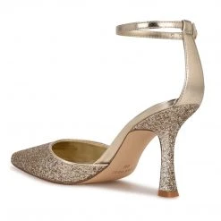 Nine West Shaply Pointy Toe Ankle Strap Pumps