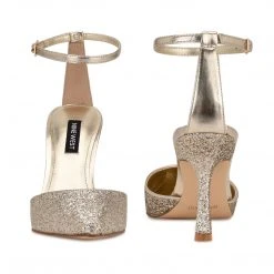 Nine West Shaply Pointy Toe Ankle Strap Pumps