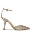 Nine West Shaply Pointy Toe Ankle Strap Pumps