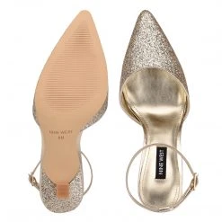 Nine West Shaply Pointy Toe Ankle Strap Pumps