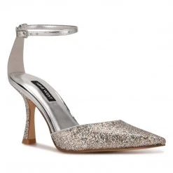 Nine West Shaply Pointy Toe Ankle Strap Pumps