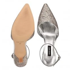 Nine West Shaply Pointy Toe Ankle Strap Pumps