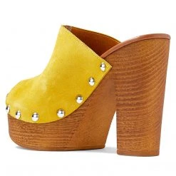 Nine West Heels Shaya Heeled Clog Sandals