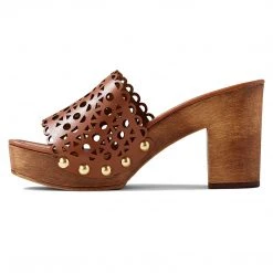 Nine West Heels Shelbi Heeled Clog Sandals 11 Nine West Heels Shelbi Heeled Clog Sandals