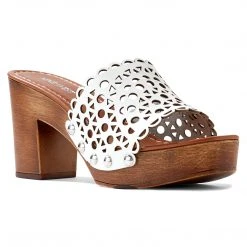 Nine West Shelbi Heeled Clog Sandals Heels