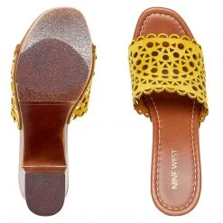 Nine West Shelbi Heeled Clog Sandals Heels