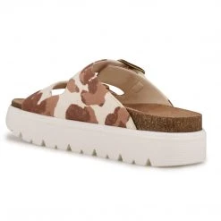 Nine West Simplee Platform Slide Sandals