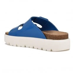 Nine West Simplee Platform Slide Sandals