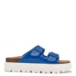 Nine West Simplee Platform Slide Sandals