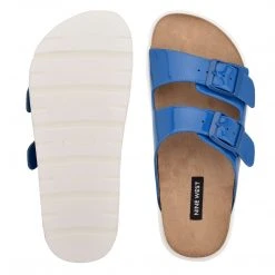 Nine West Simplee Platform Slide Sandals