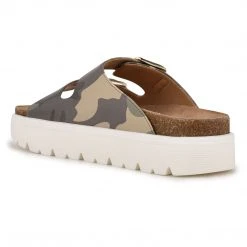 Nine West High Impact Platforms Simplee Platform Slide Sandals