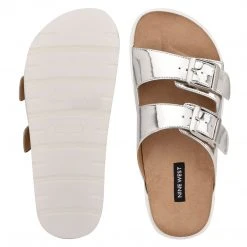 Nine West Simplee Platform Slide Sandals High Impact Platforms