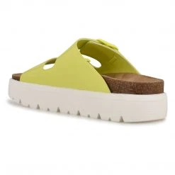 Nine West Simplee Platform Slide Sandals