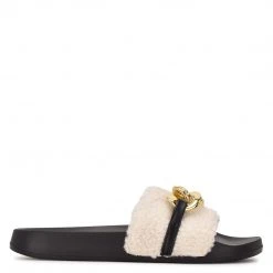 Nine West Slinks Flat Slide Sandals Fun Flats