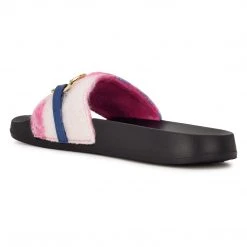 Nine West Slinks Flat Slide Sandals Color Pop