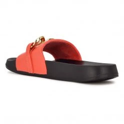 Nine West Color Pop Slinks Flat Slide Sandals