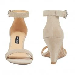 Nine West Sloane Wedge Sandals Weave Got You