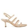 Nine West Heels Smooth Heeled Strappy Sandals