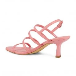 Nine West Smooth Heeled Strappy Sandals
