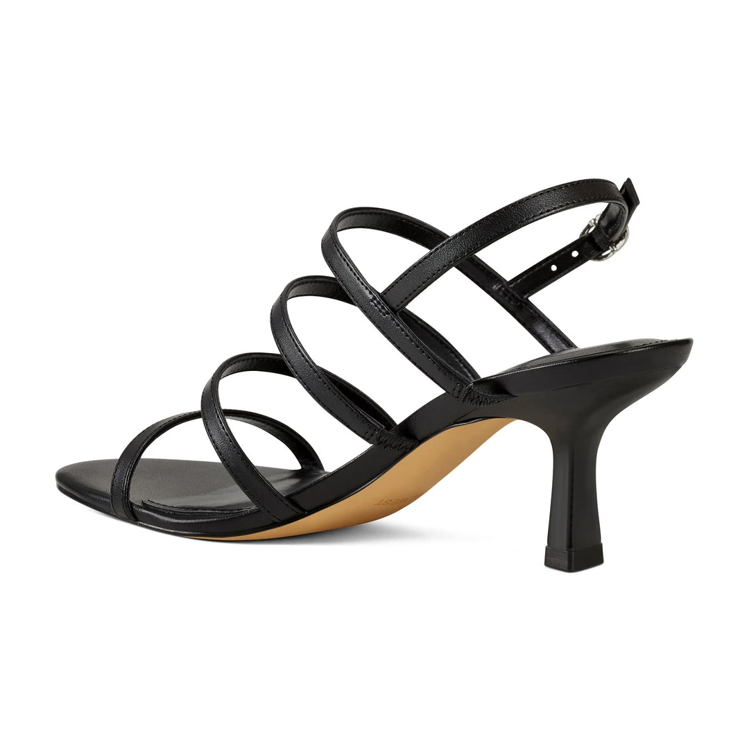Nine West Heels Smooth Heeled Strappy Sandals Nine West Heels Smooth Heeled Strappy Sandals