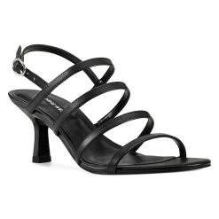 Nine West Heels Smooth Heeled Strappy Sandals