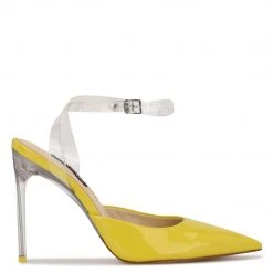 Nine West Color Pop Sparkea Ankle Strap Pumps
