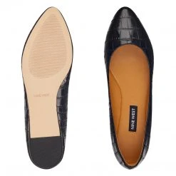 Nine West Speakup Almond Toe Flats