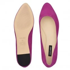Nine West Speakup Almond Toe Flats Color Pop