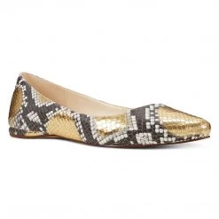 Nine West Speakup Almond Toe Flats