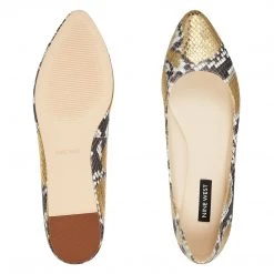 Nine West Speakup Almond Toe Flats