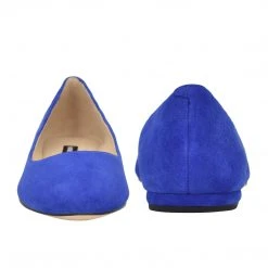 Nine West Speakup Almond Toe Flats Color Pop