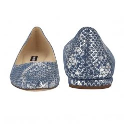 Nine West Metallic Mindset Speakup Almond Toe Flats