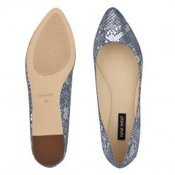 Nine West Metallic Mindset Speakup Almond Toe Flats