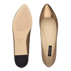 Nine West Speakup Almond Toe Flats