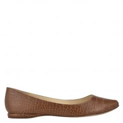 Nine West Speakup Almond Toe Flats