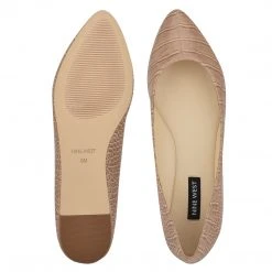 Nine West Speakup Almond Toe Flats