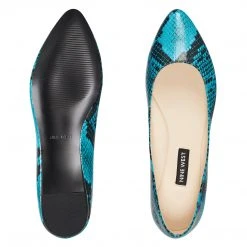 Nine West Speakup Almond Toe Flats