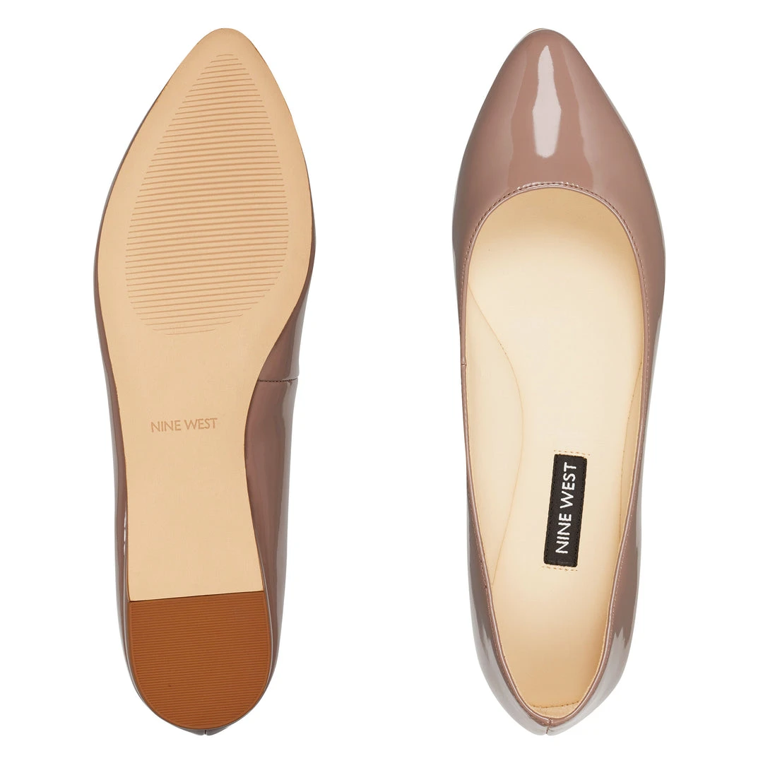 Nine West Speakup Almond Toe Flats 8 Nine West Speakup Almond Toe Flats