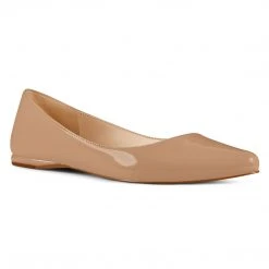 Nine West Speakup Almond Toe Flats Shoes