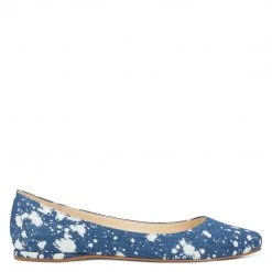 Nine West Speakup Almond Toe Flats